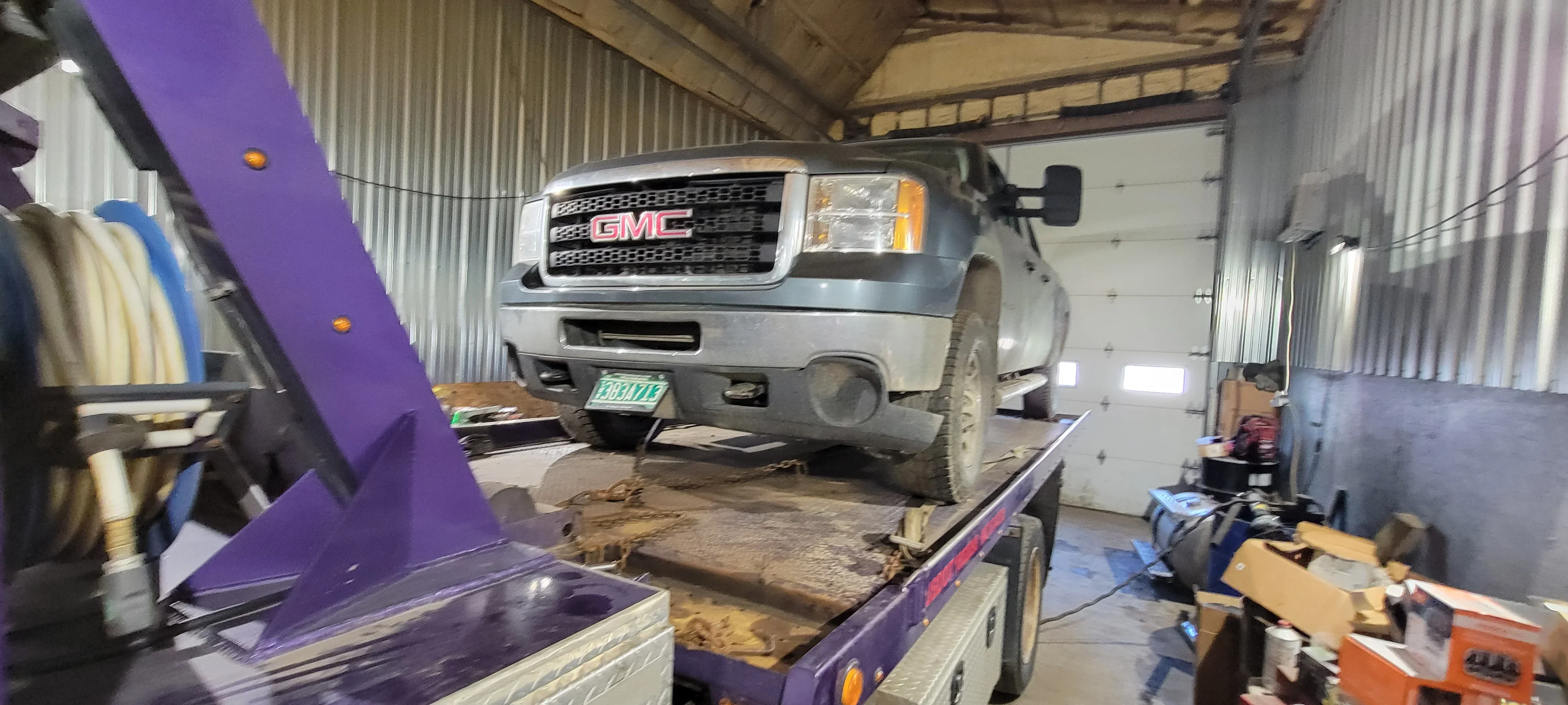 GMC Truck Flatbed Recovery