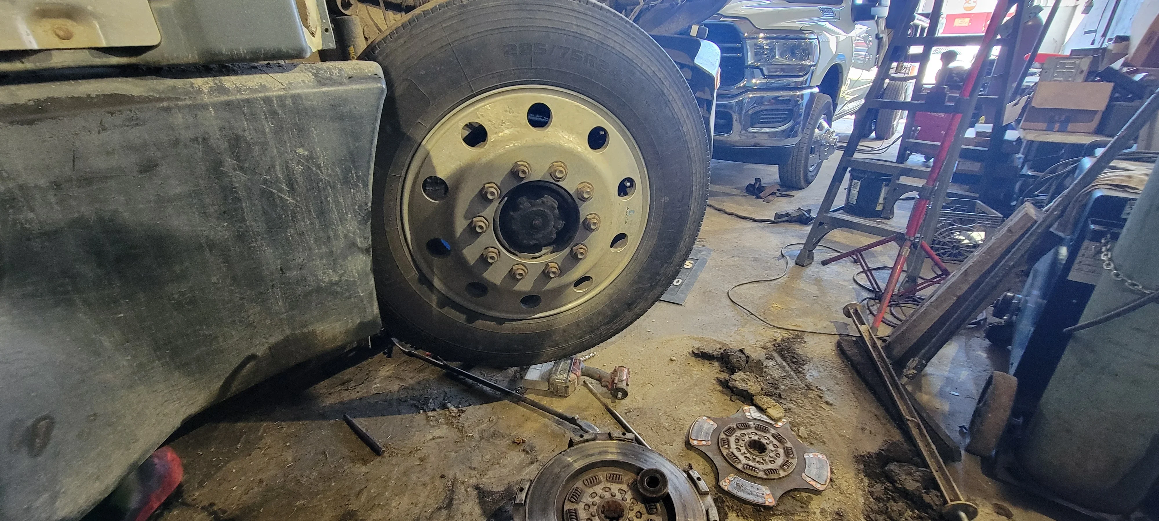 Truck Wheel Repair Shop