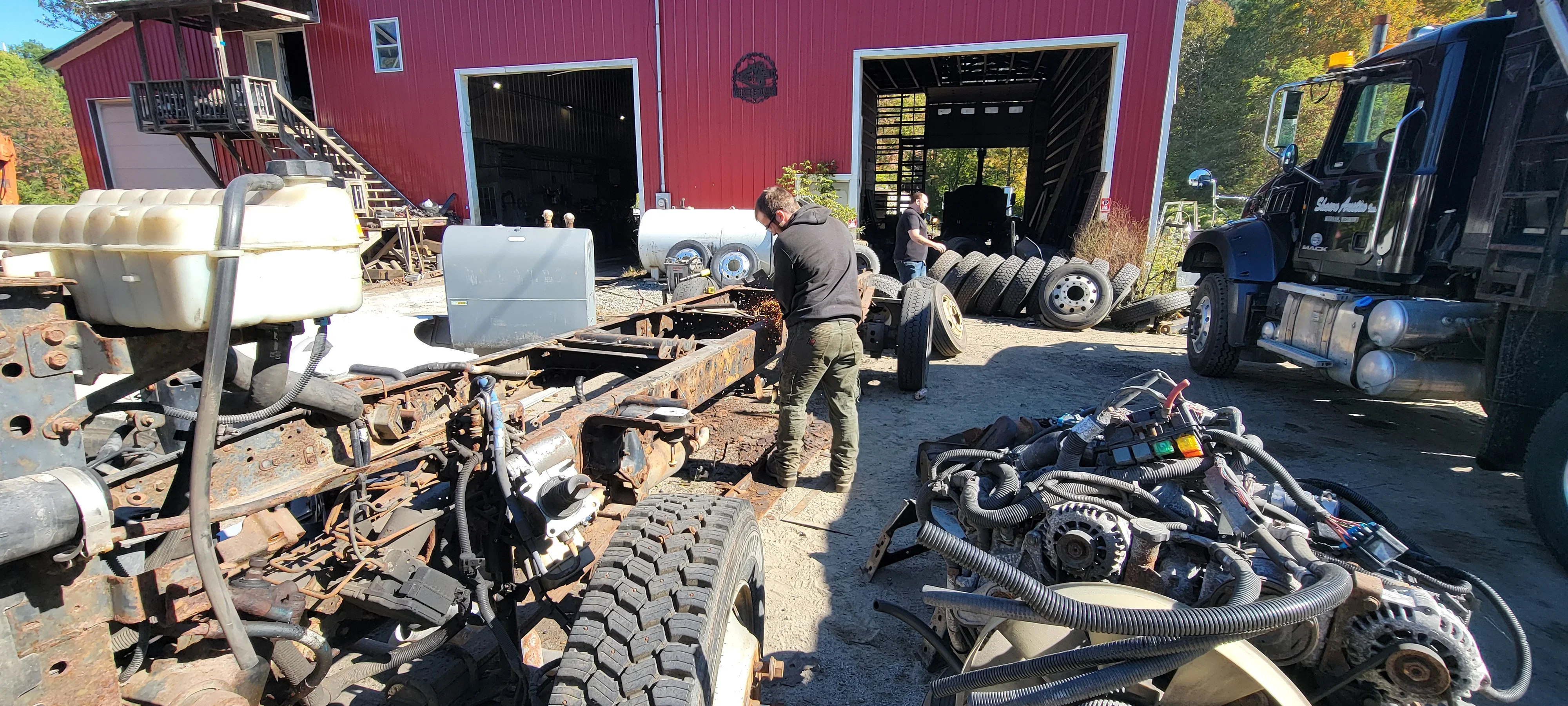 Truck Chassis Engine Repair