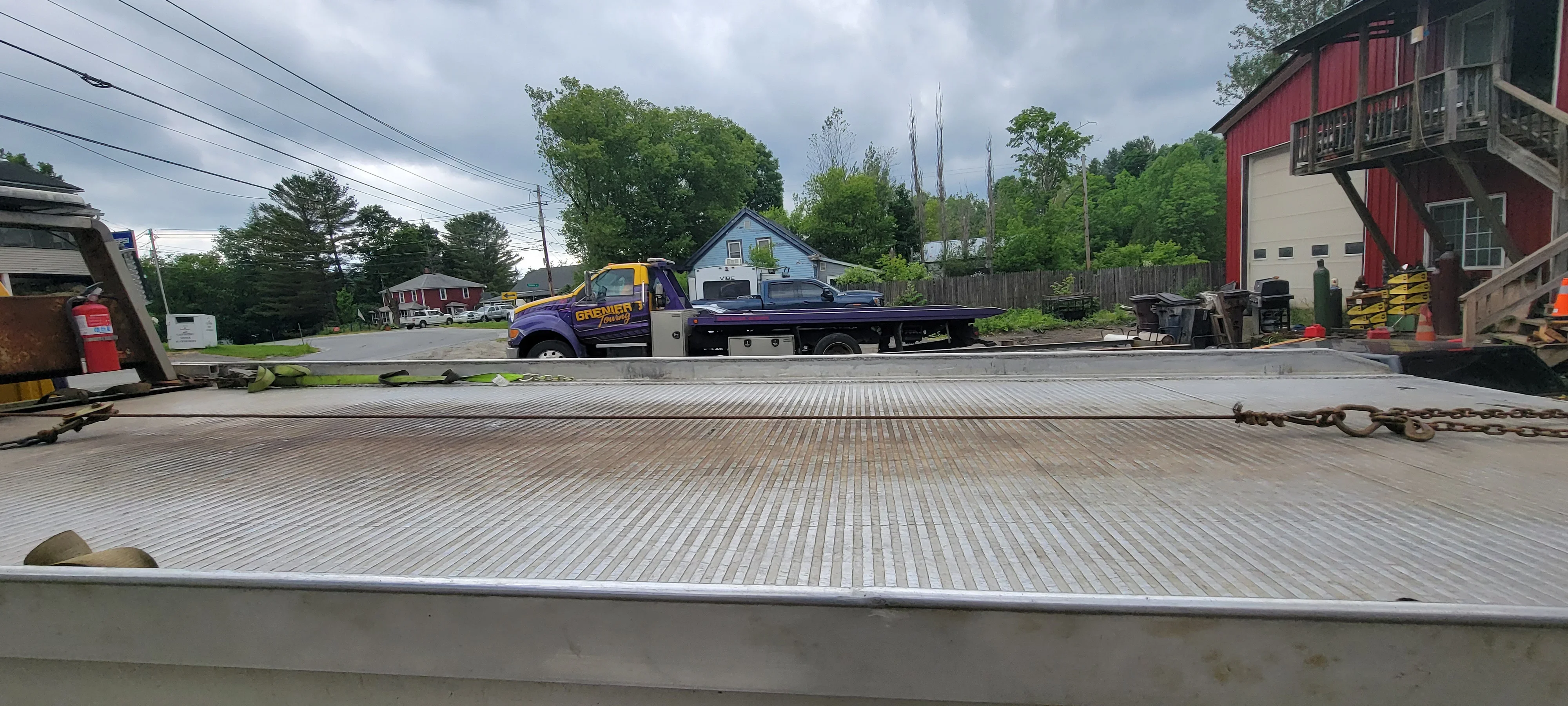 Tow Truck Flatbed Service