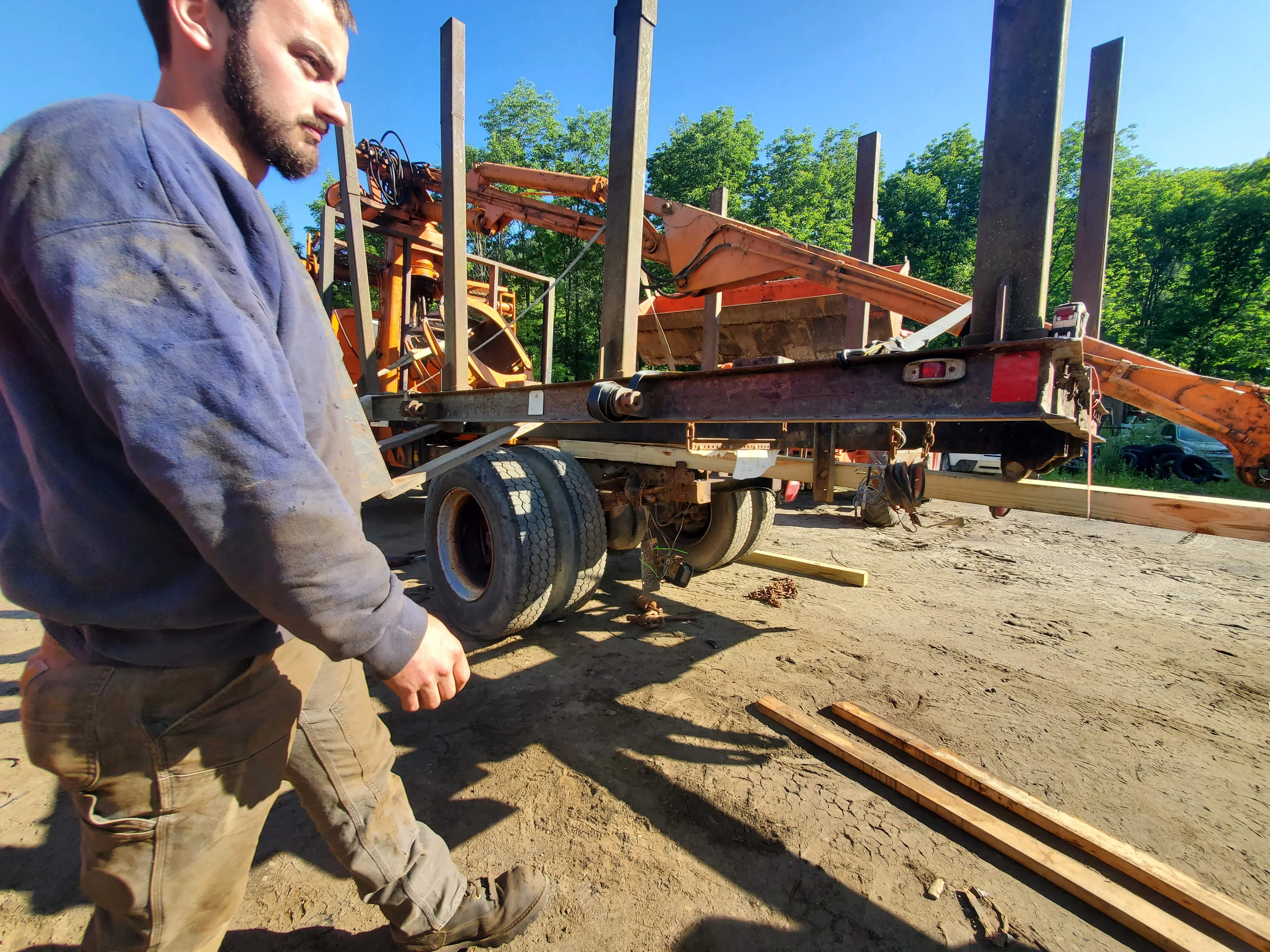 Heavy-Duty Truck Recovery Operation