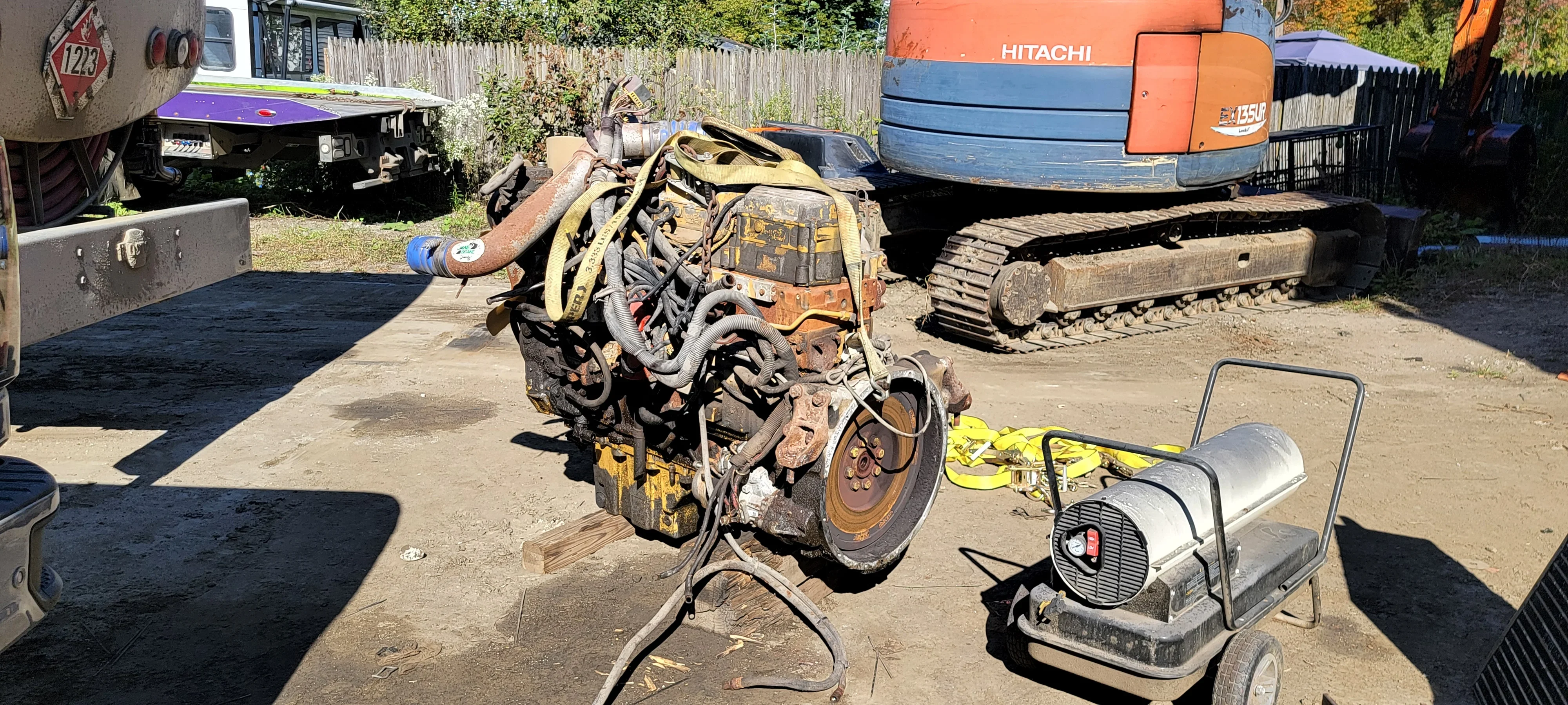 Heavy Machinery Engine Repair