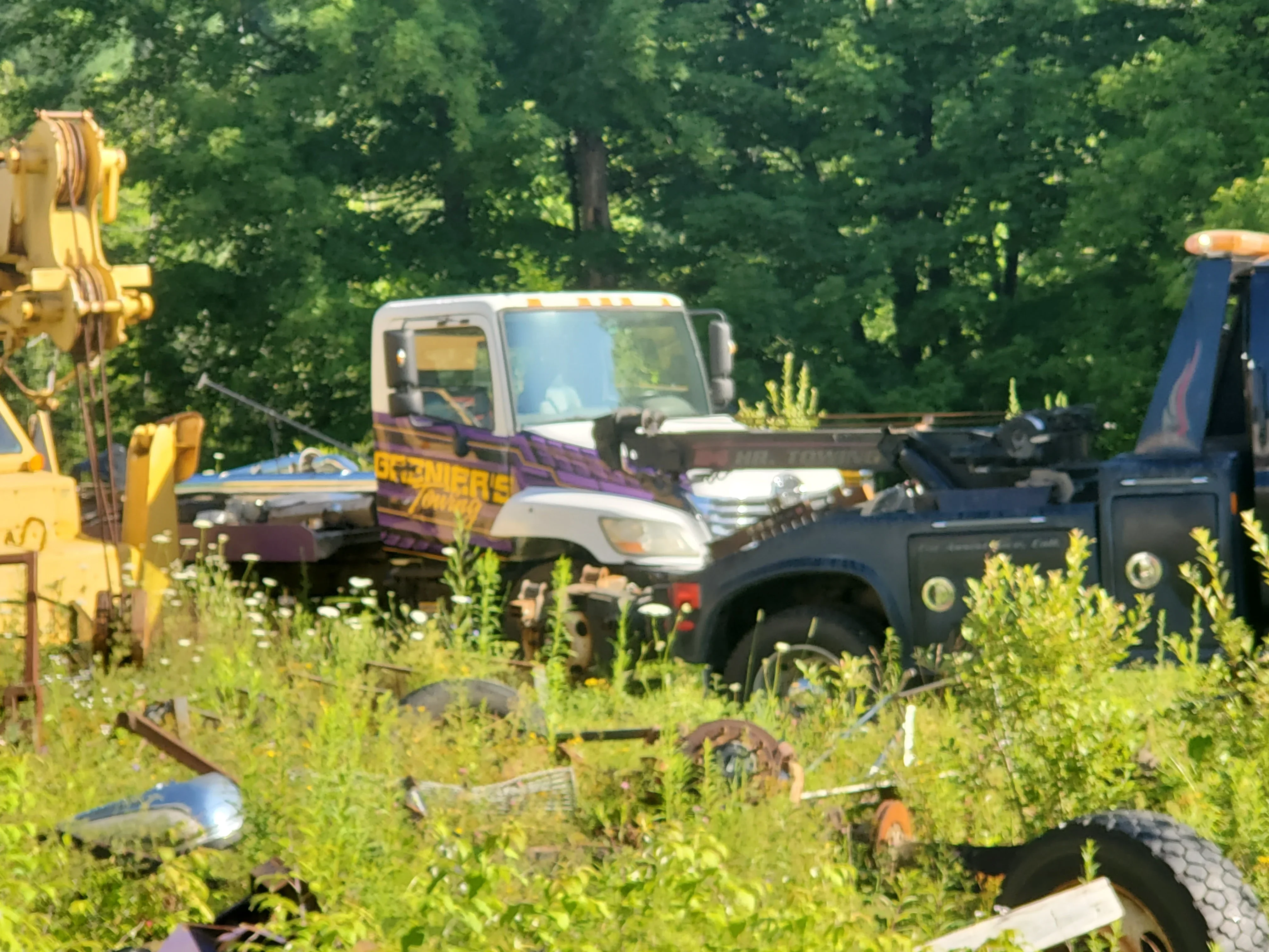 Tow Truck Recovery Yard