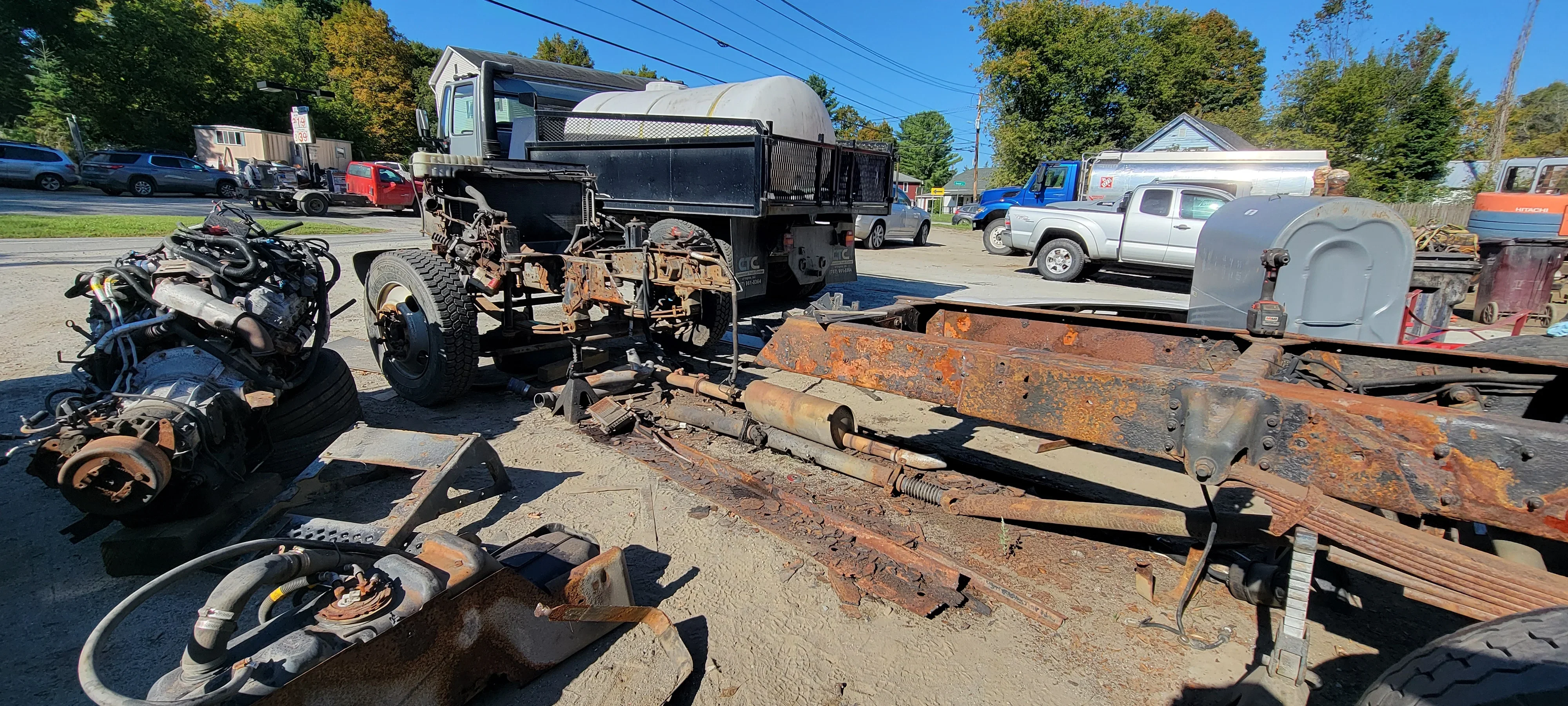 Truck Chassis Engine Repair