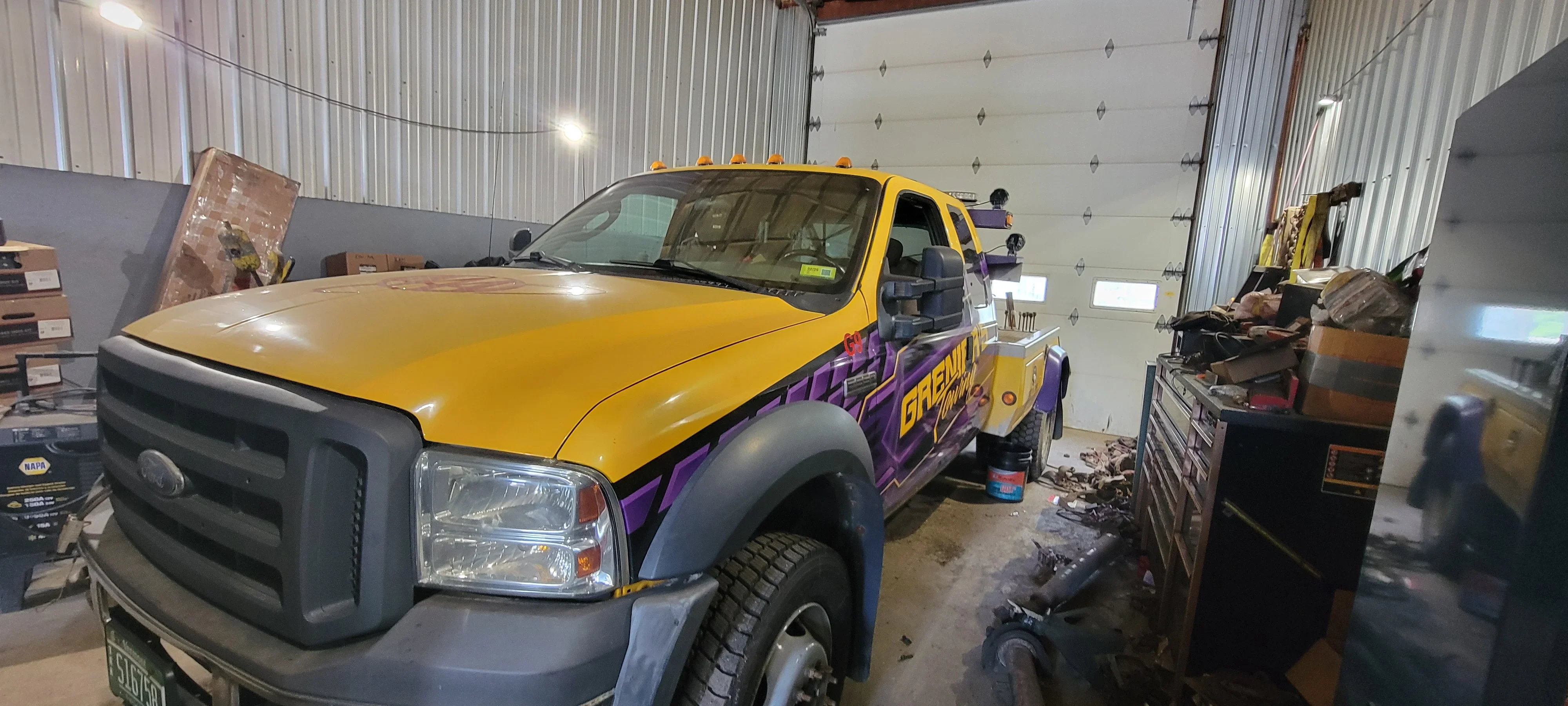 Tow Truck Repair Shop