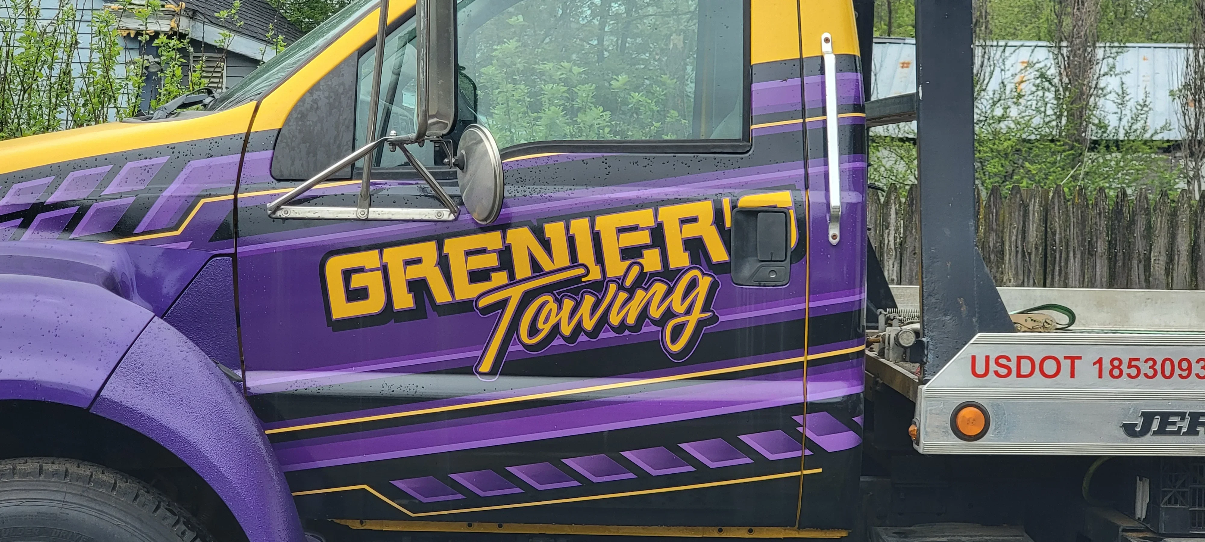Grenier's Towing Truck