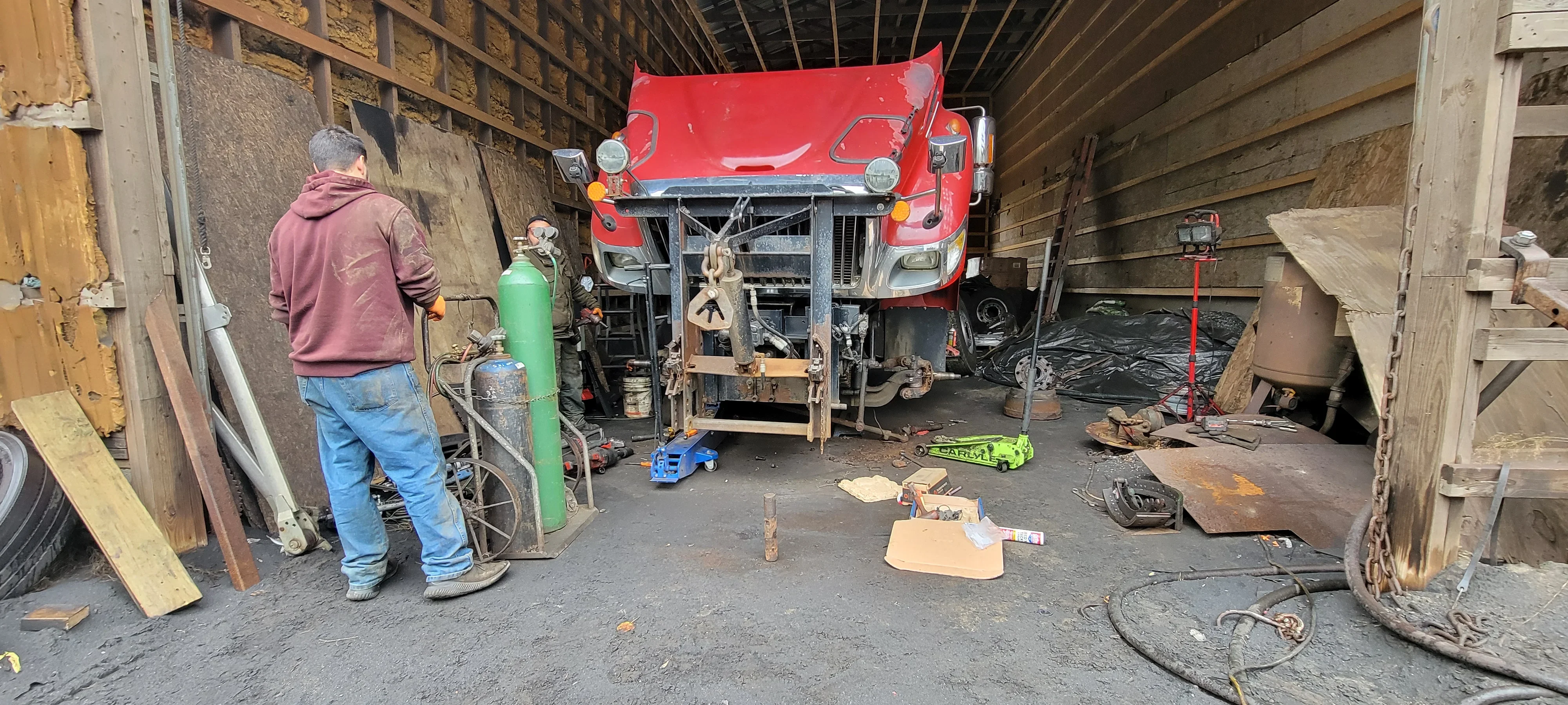 Truck Cab Repair Shop