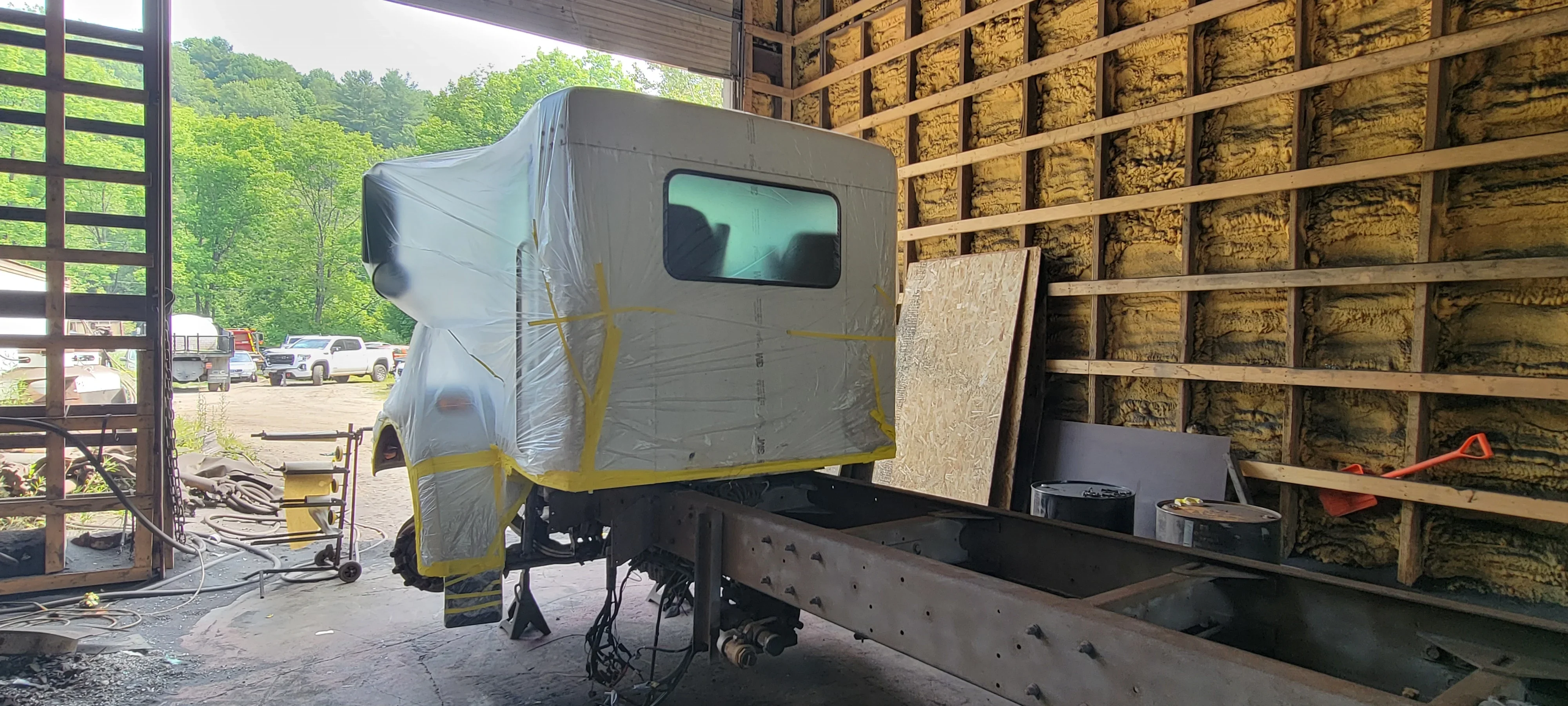 Truck Cab Repair Workshop