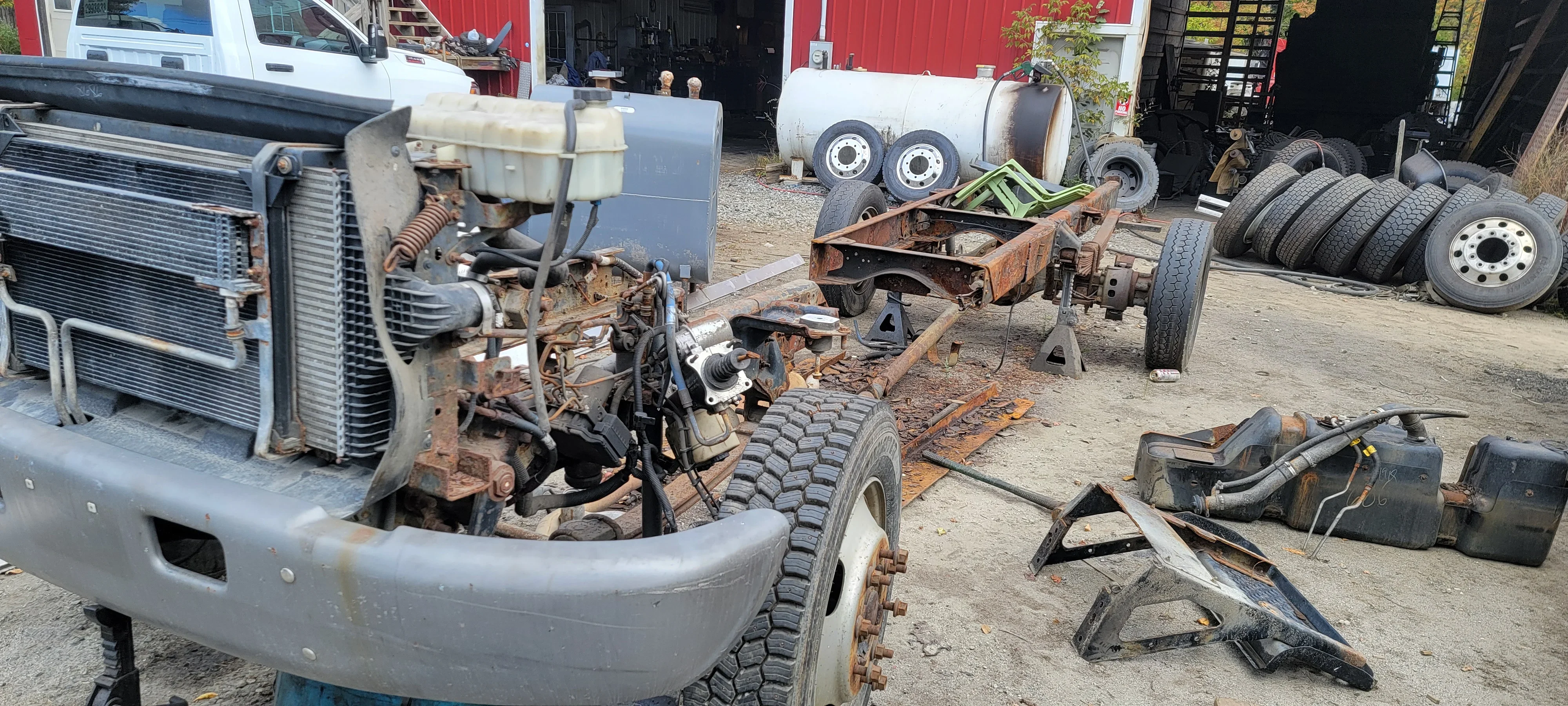 Truck Chassis Repair Operation