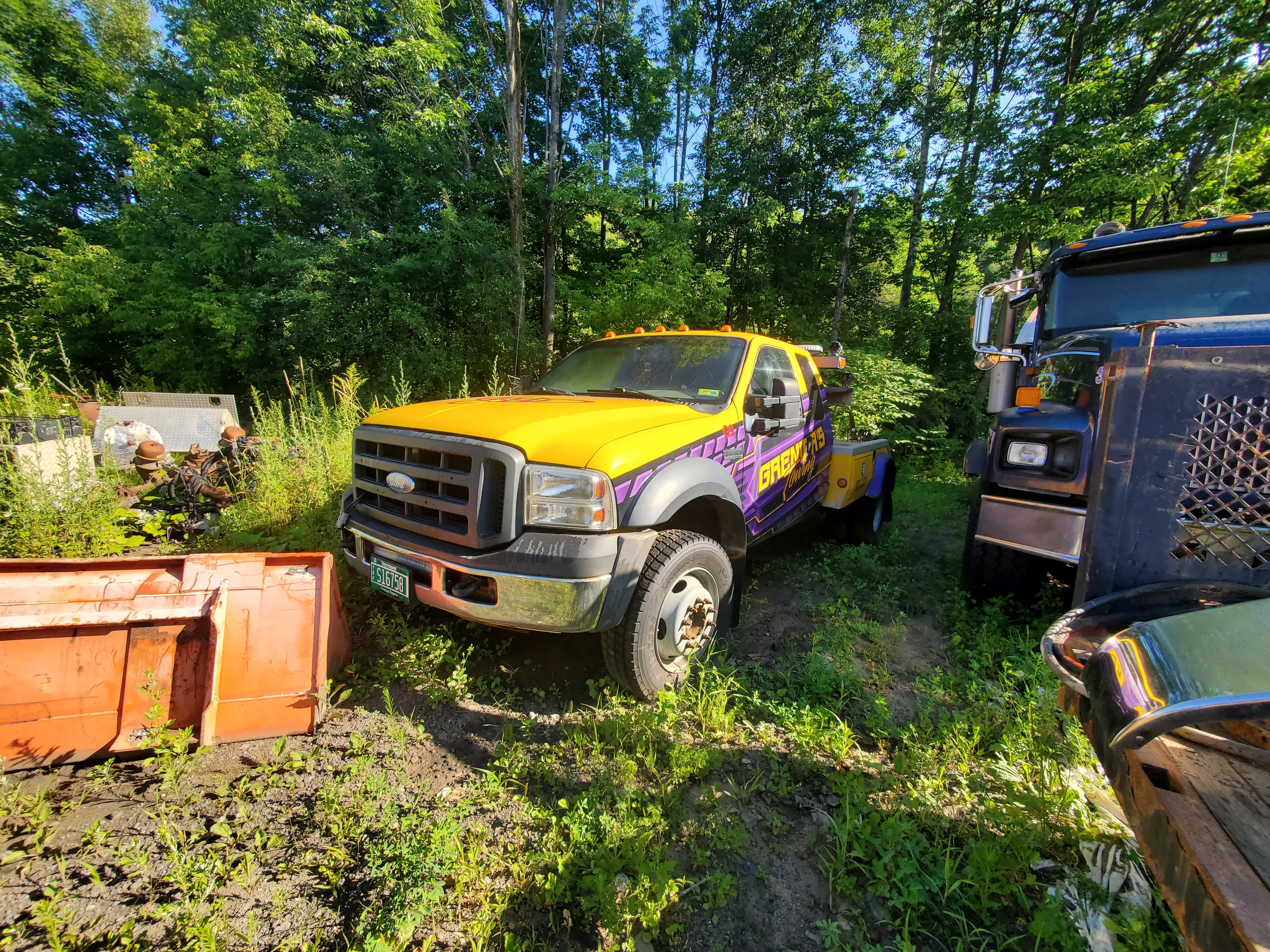 Tow Truck Recovery Operation