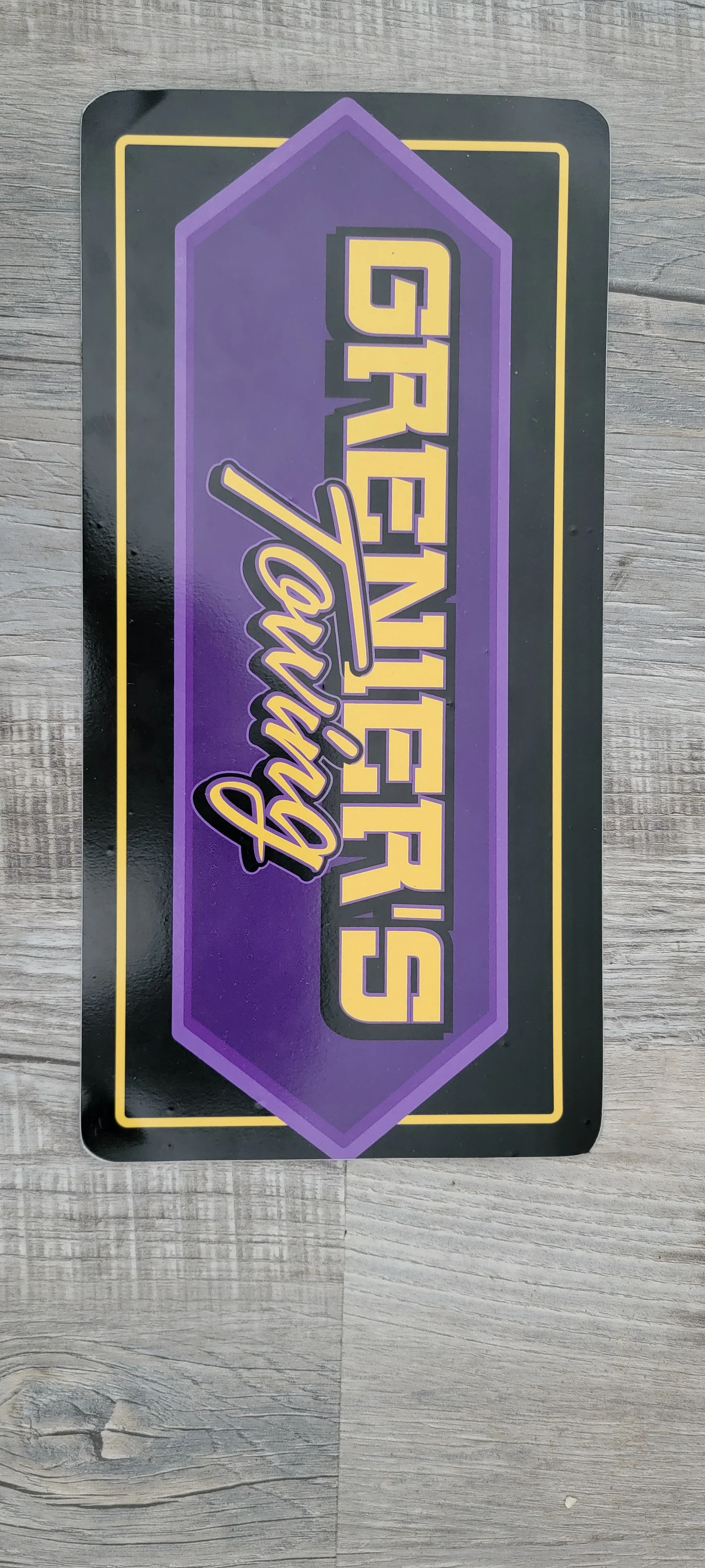 Grenier's Towing Business Sign