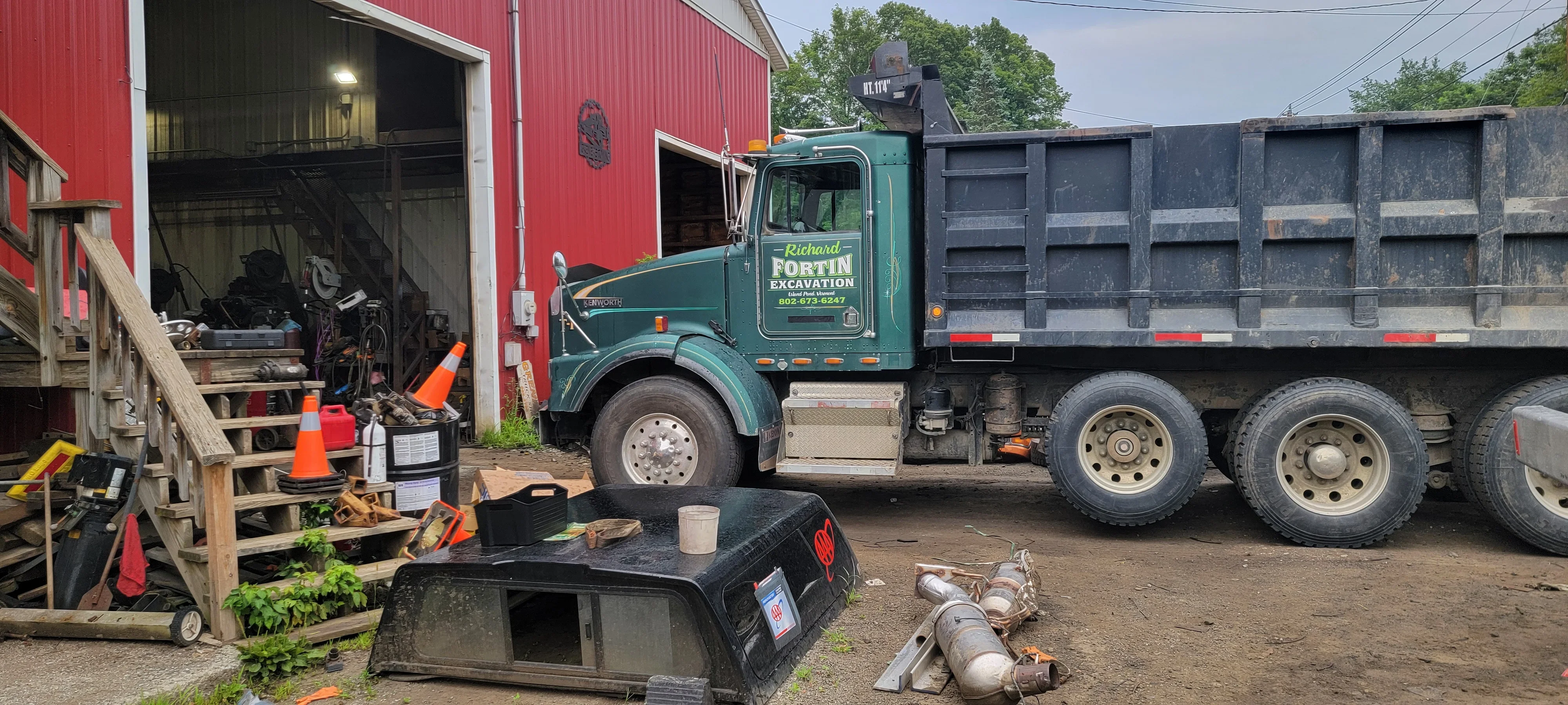 Dump Truck Repair Shop