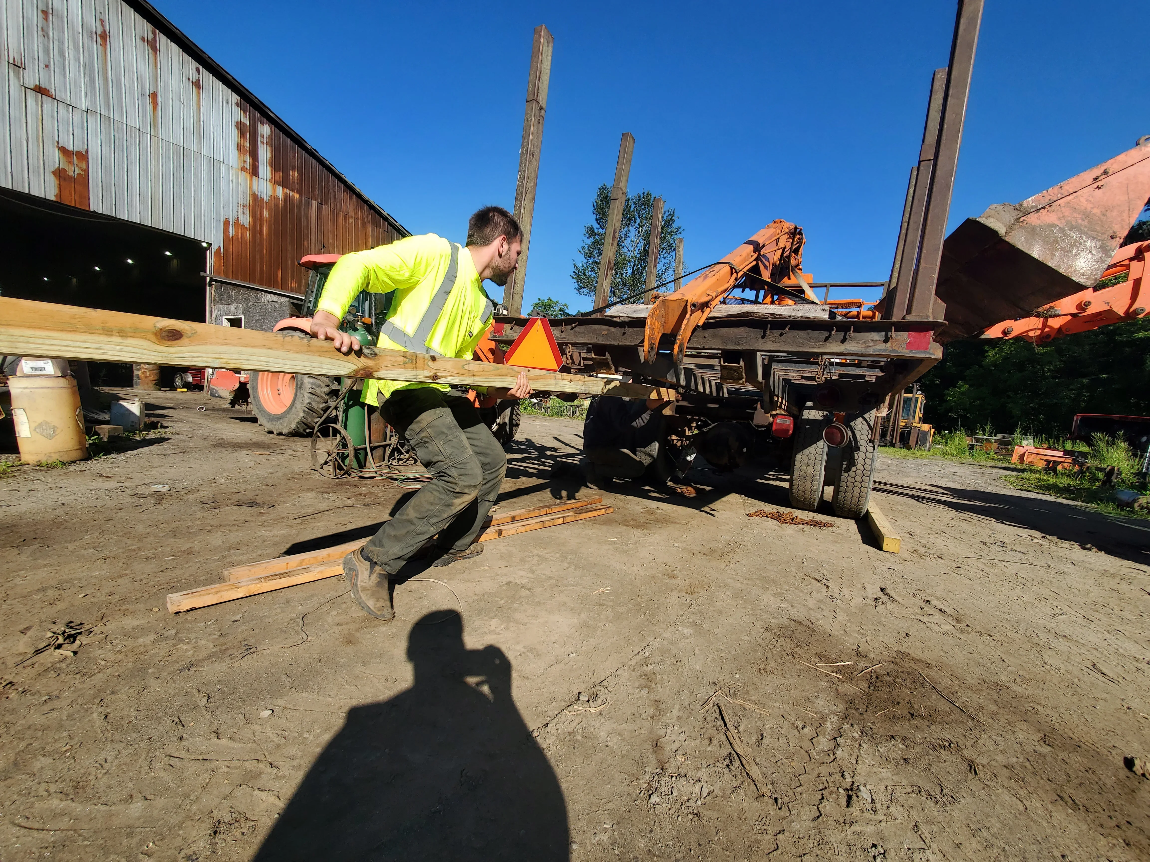 Heavy Equipment Repair Work