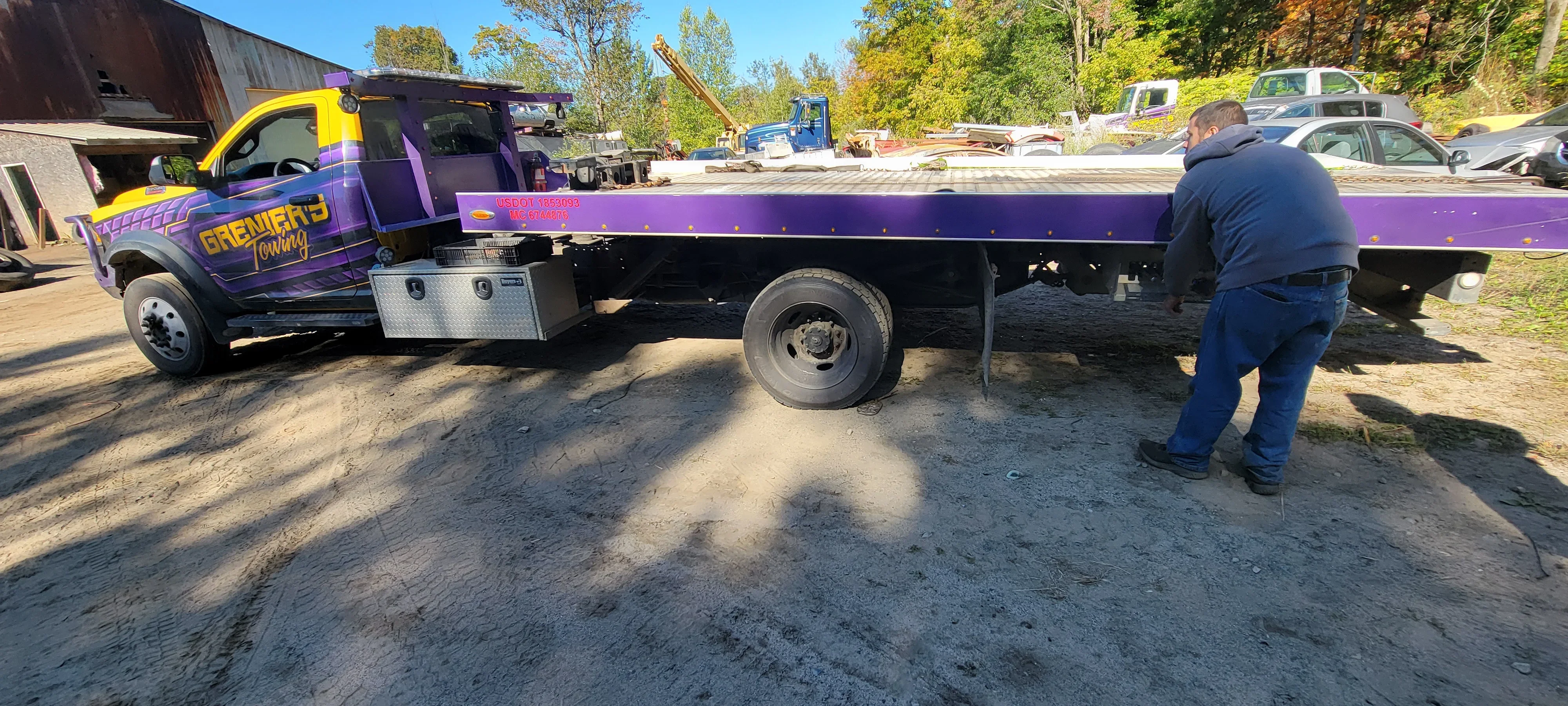 Flatbed Tow Truck Repair