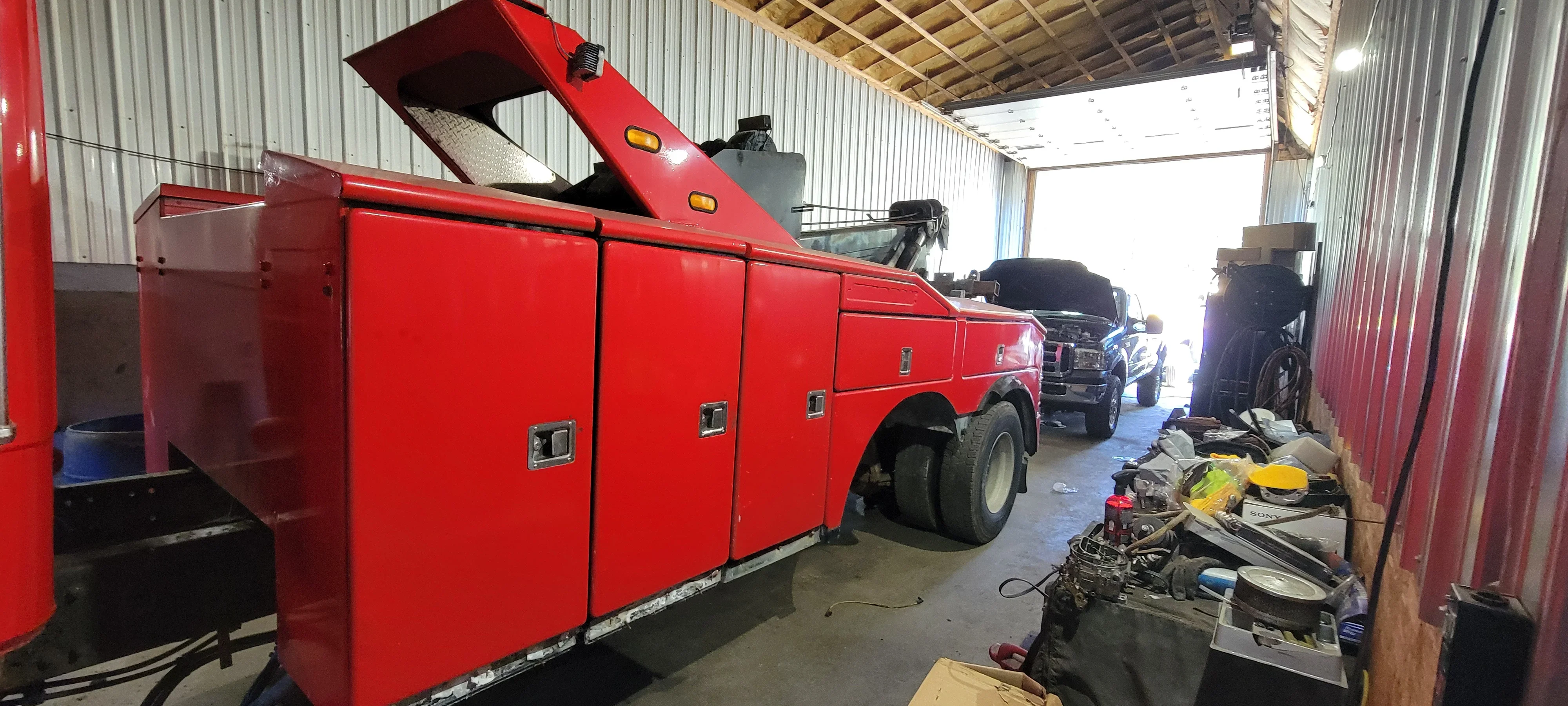 Tow Truck Repair Shop