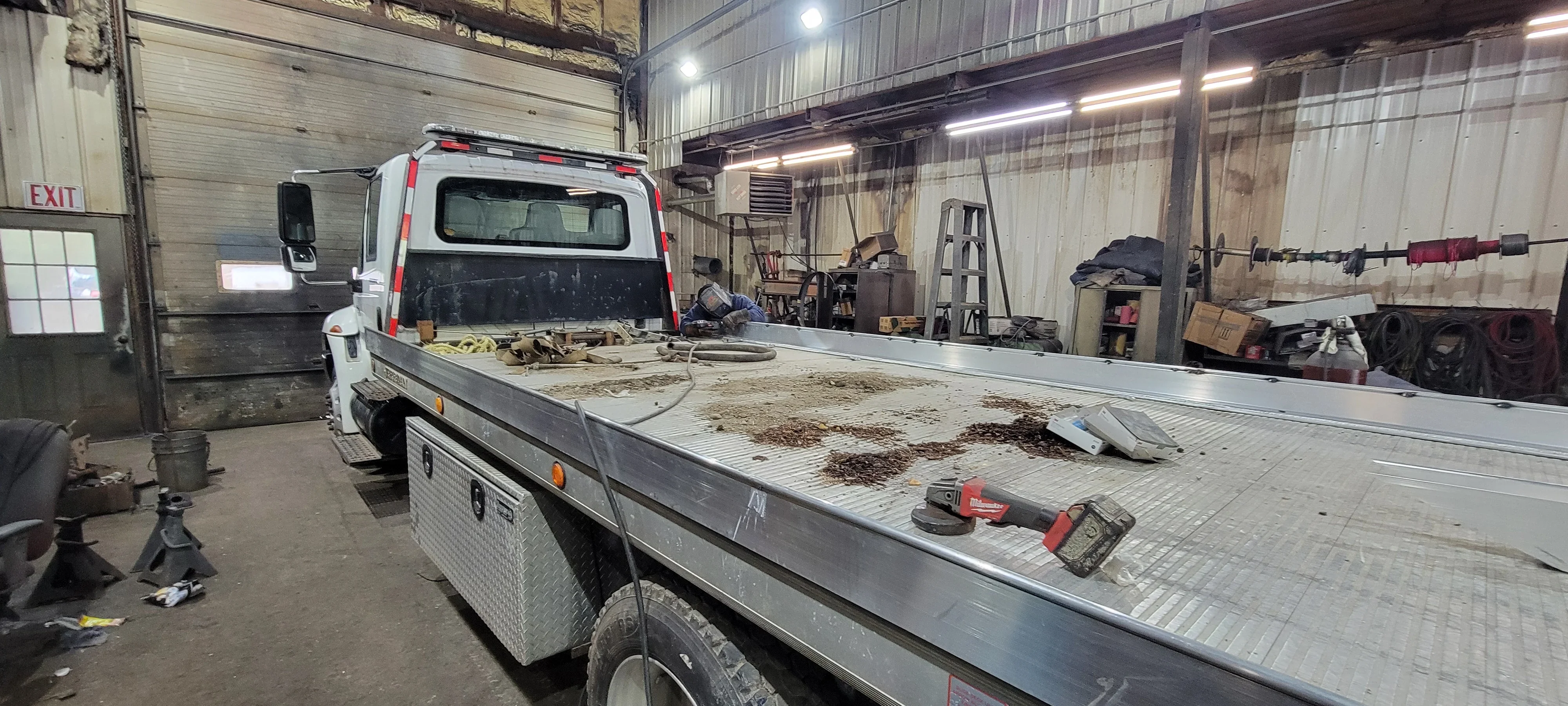 Flatbed Tow Truck Repair