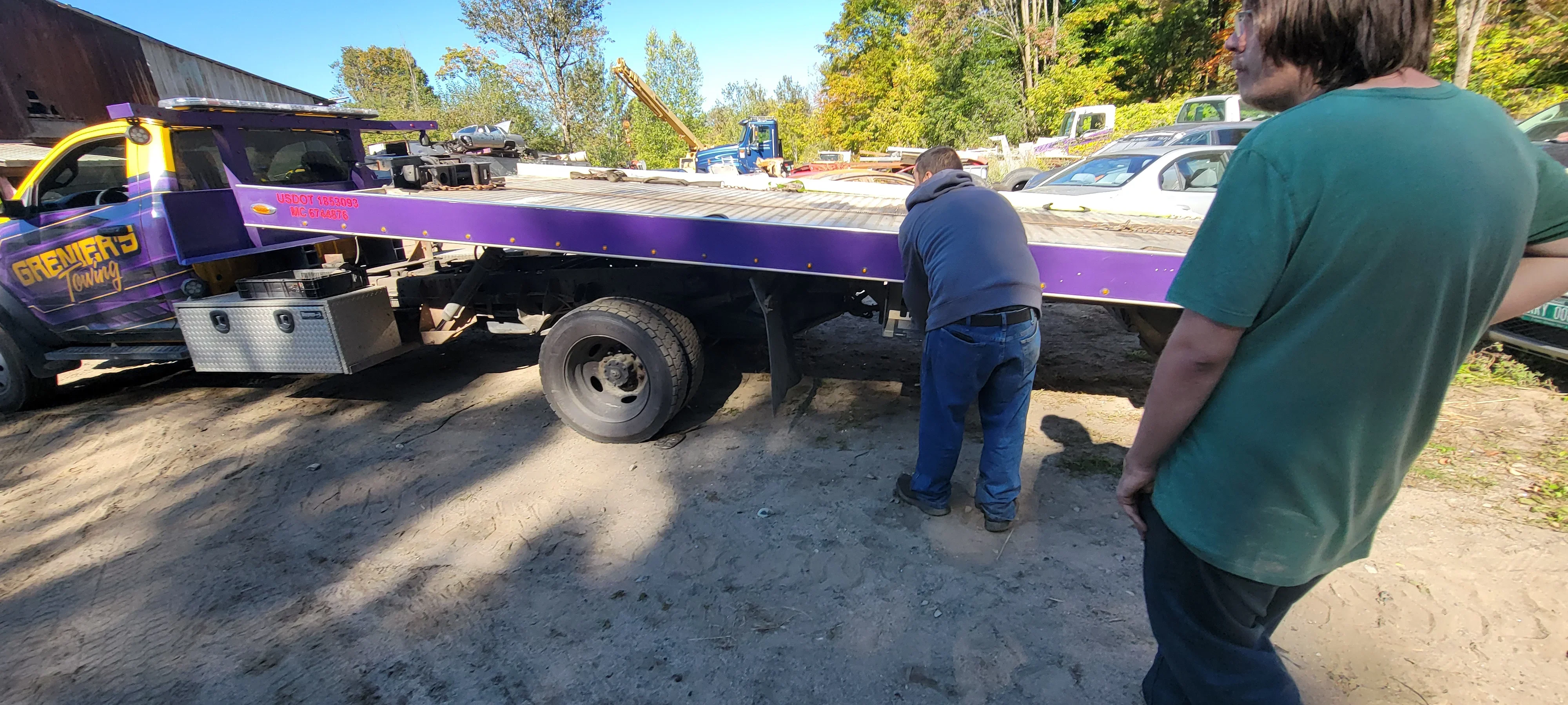 Flatbed Tow Truck Inspection