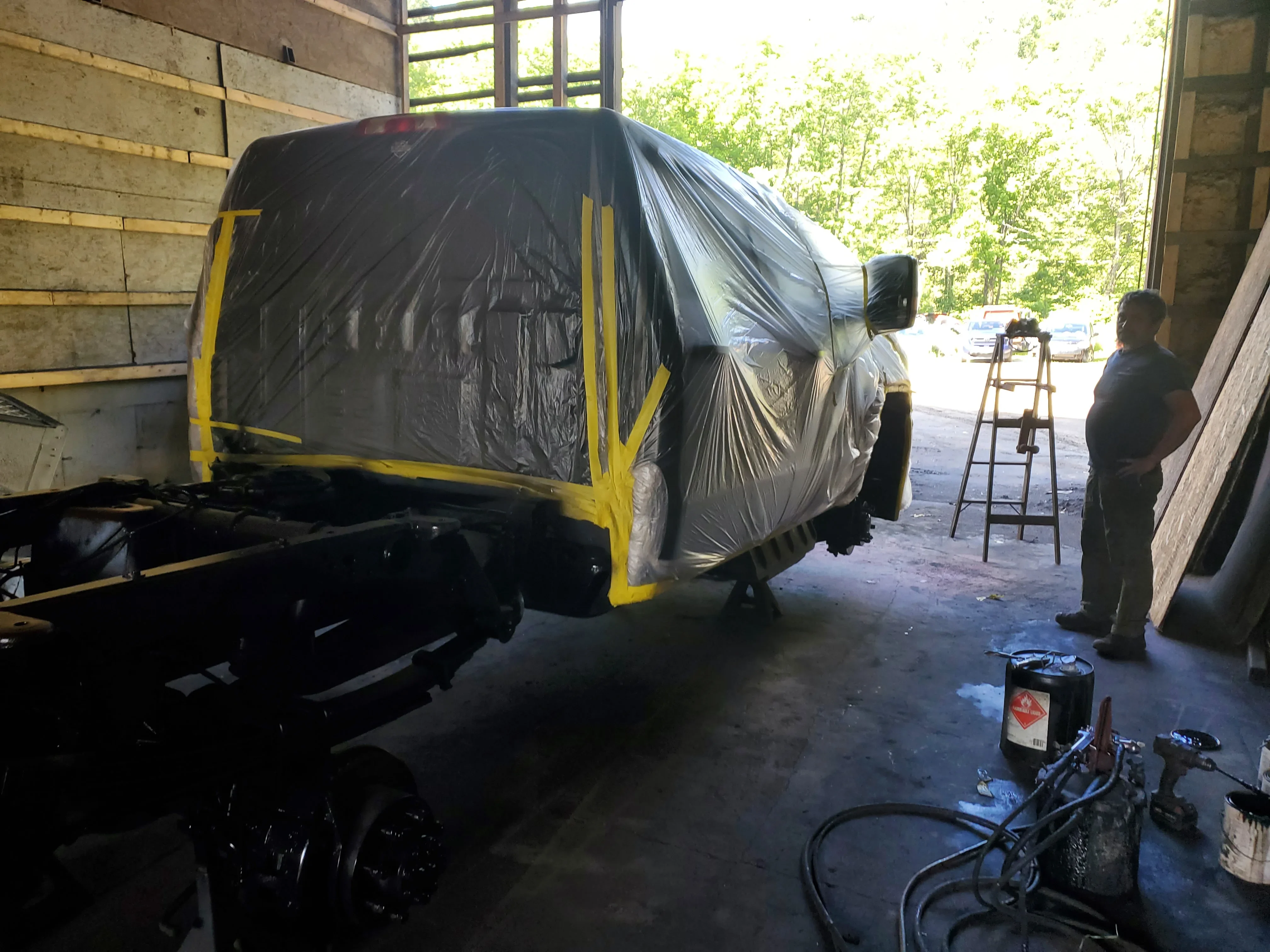 Truck Body Repair Work
