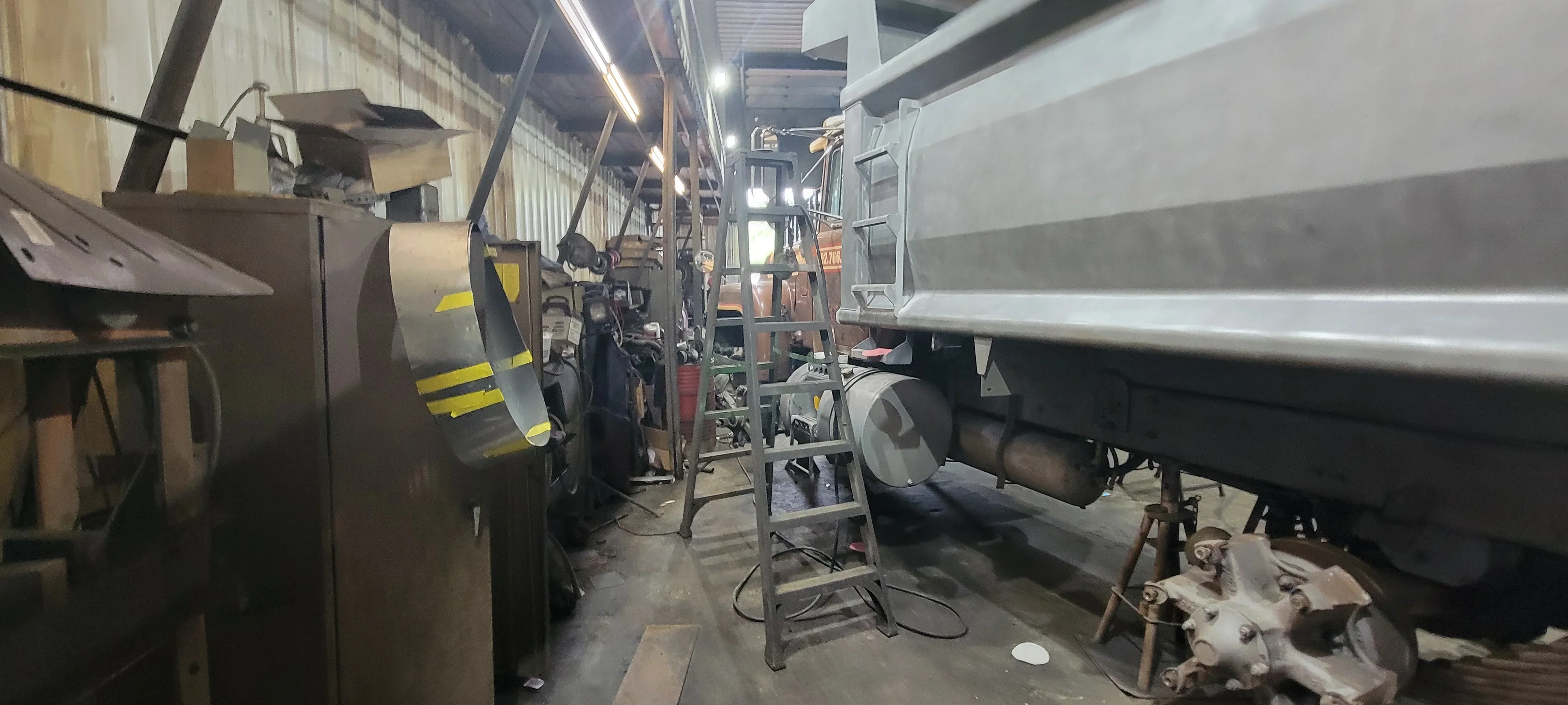 Truck Repair Shop Interior