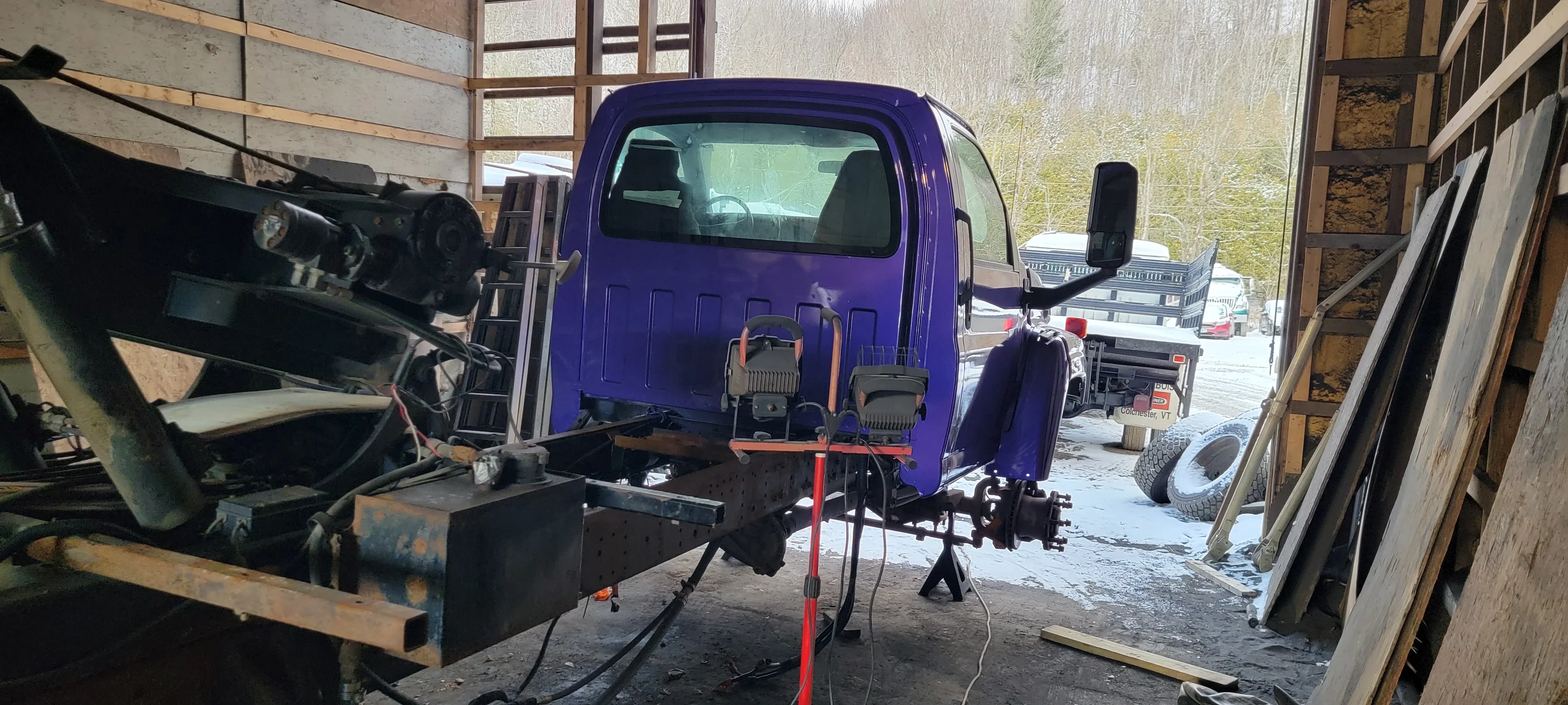 Truck Cab Repair Shop