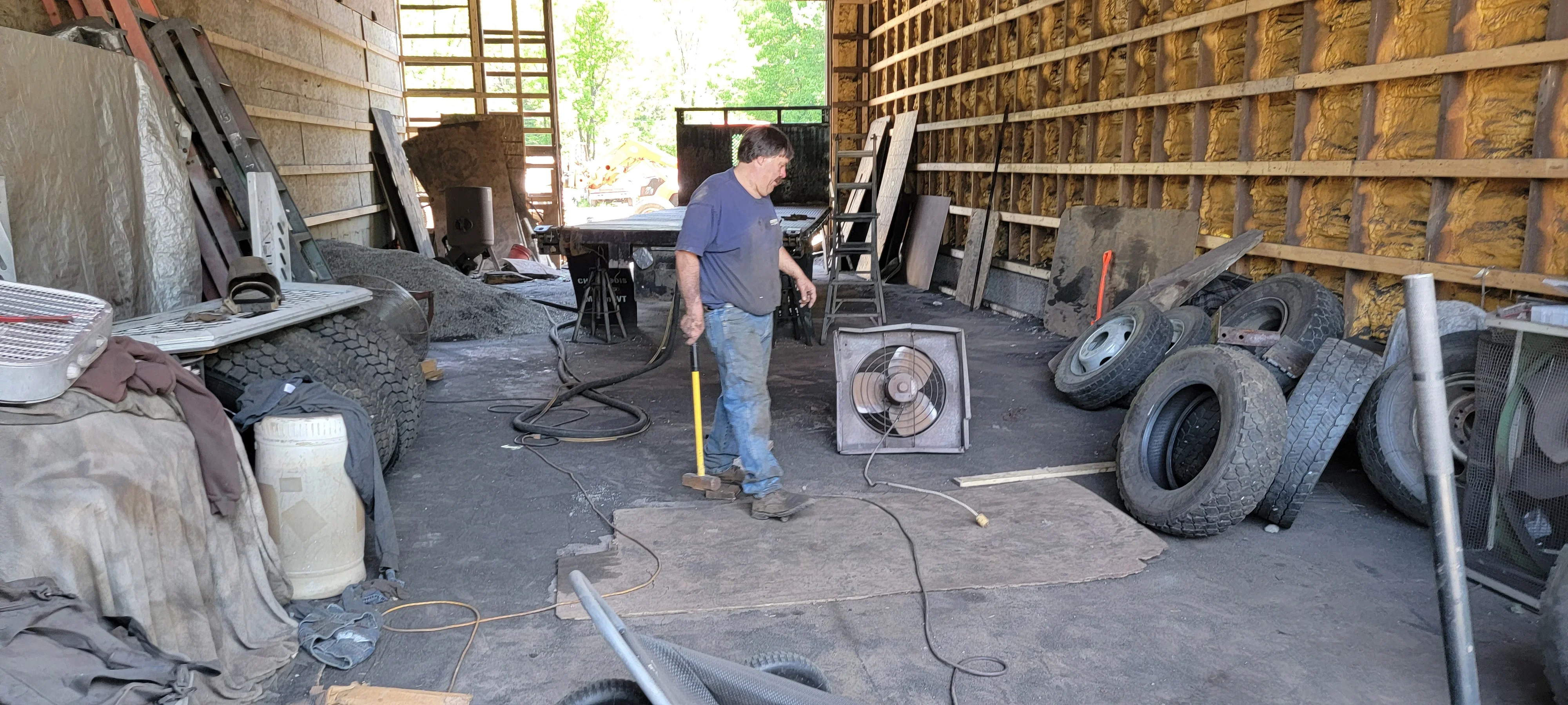 Truck Repair Shop Interior
