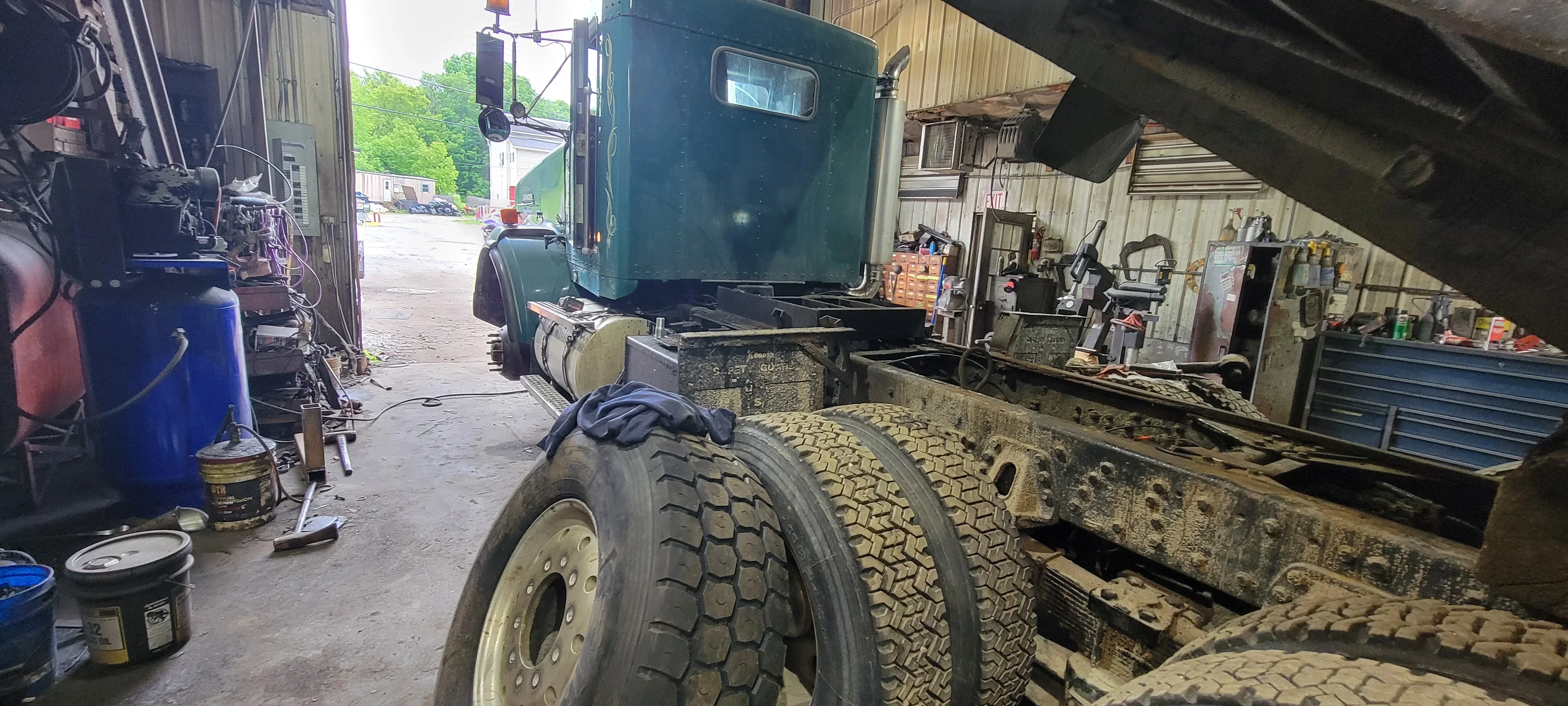 Semi-Truck Repair Workshop
