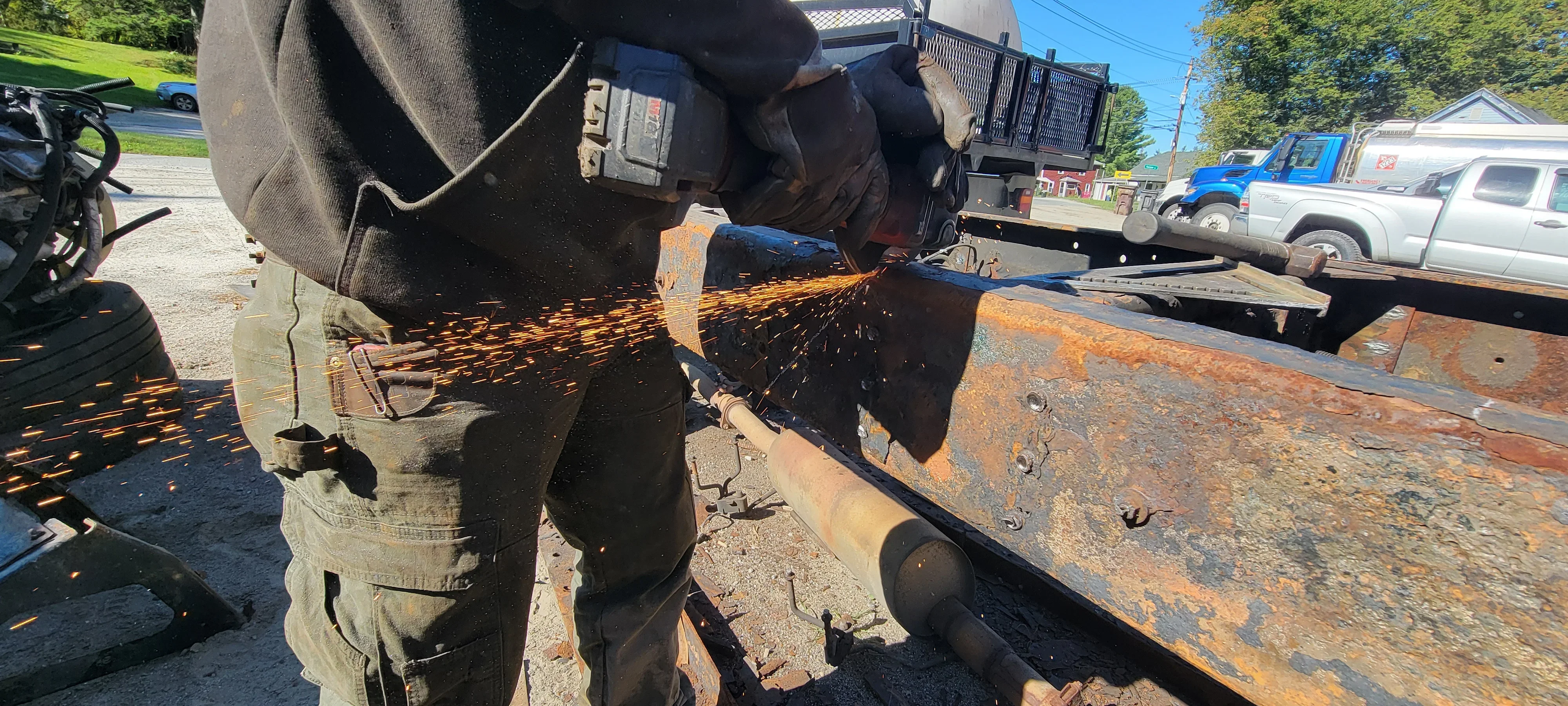 Truck Frame Welding Repair